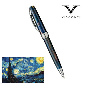 【VISCONTI】ビスコンティ ボールペン 1.0 M(中字)ヴァン・ゴッホ コレクション 星月夜 V78618
