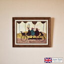 絵画 インテリア 額入り サムトフト sam toft 油絵 特殊ゲル加工アート 油絵風 Bikeful 約37.5 47.5cm おしゃれ 海外アーティスト イギリス 女性作家 おすすめ 絵 アートパネル 癒し ハッピー …