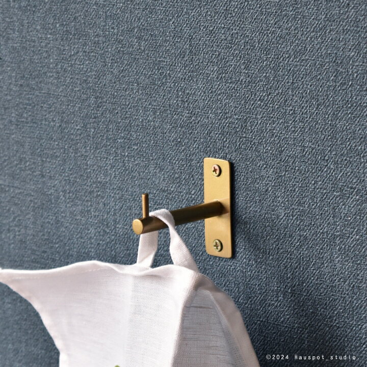 ★送料無料★ 壁掛けフック おしゃれ 北欧テイストアイアン小枝フックSサイズ アンティークゴールド壁フック コート掛け キーフック 鍵かけ 壁面収納 玄関収納 ...