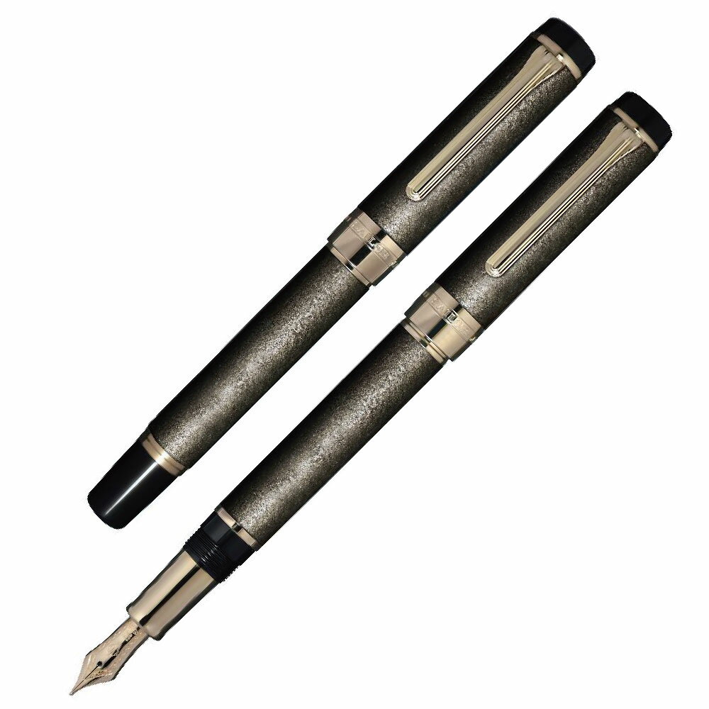 万年筆 CYLINT 新潟漆器 朧銀 おぼろぎん シリント セーラー万年筆 21金 ステンレス 石目塗り 伝統工芸 漆芸 マニア プレゼント 就職祝い プレゼン...