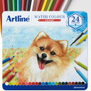 アートライン Artline 水彩色鉛筆 24色セット シヤチハタ 大人の塗り絵 塗り絵 美術 入学祝い プレゼント 画材 クリスマスプレゼント 入門セット 文...