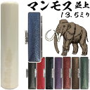 認印 マンモス 並上 印鑑ケース付 認め印 13.5mm 13.5ミリ | [送料無料] 高級 印材 象牙に代わる 氷の象牙 アイスアイボリー 永久凍土 赤ちゃん 印鑑 ハンコ おしゃれ はんこ セット 作成 オーダー 判子 子供 男の子 男性 女性 子ども 印鑑入れ ケース付 ケース付き