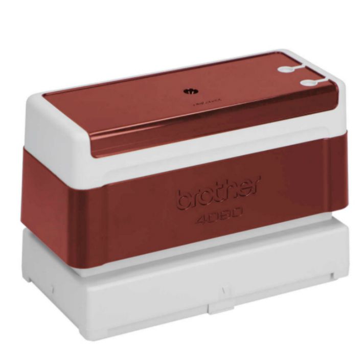 ＼今だけ最大10%off／ シャチハタタイプ ブラザー 住所印 スタンプ 印面サイズ37×87mm 7行 赤インク