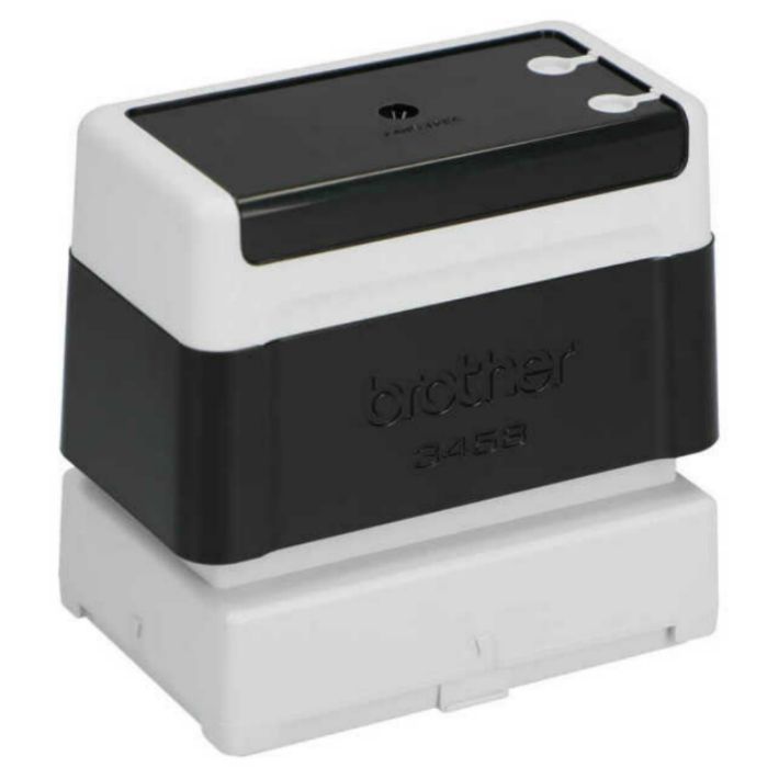 ＼今だけポイント最大10倍／ シャチハタタイプ ブラザー 住所印 スタンプ 印面サイズ31×55mm 7行 黒インク