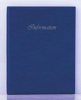 【最大1000円OFFクーポン発行中】えいむ Aim 客室用品 ルームインフォメーションブック レザータッチグルーブインフォメーション IF-9