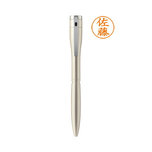 【最大1000円OFFクーポン発行中】shachihata ネームペン キャップレス エクセレント シャンパンゴールド ネーム印 別製 スタンプ はんこ 3980円以上 送料無料