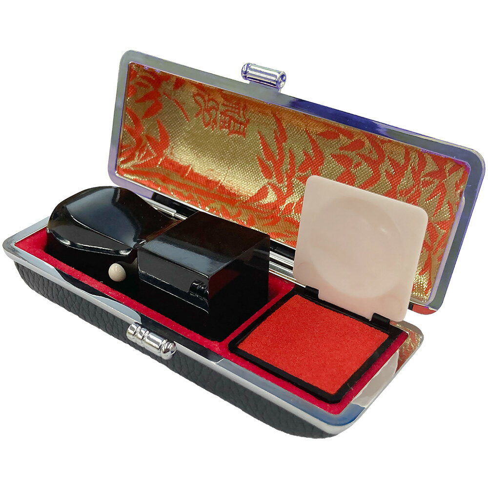 【全商品ポイント10倍！】印鑑ケース 天丸・角印用 高級モミ皮ケース 会社設立 16.5mm 18mm 21mm 24mm ..