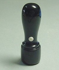 【最大300円OFFクーポン★P2倍＆送料無料】会社実印 黒水牛天丸（16.5×60mm）[宅配便]