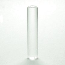 水晶印鑑 白水晶（クリスタル）15×60ミリ[宅配便]