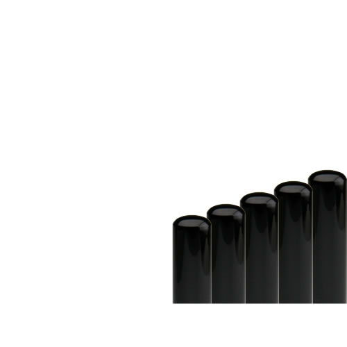◆個人印鑑(認印)◆激安プラン◆黒水牛(上芯)/寸胴15.0mm★送料無料★最短翌日出荷★印鑑ケース付き★品質保証(1年間)【smtb-k 10P31Aug14...