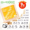 【送料無料】 お名前スタンプ 9点セット/おなまえスタンプ【ローマ字OK】入園準備 入学準備にお名前をポンと押すだけ！個人印鑑 ハンコ いんかん 就職祝い 印鑑セット はんこ 会社 ギフト 祝い プレゼント