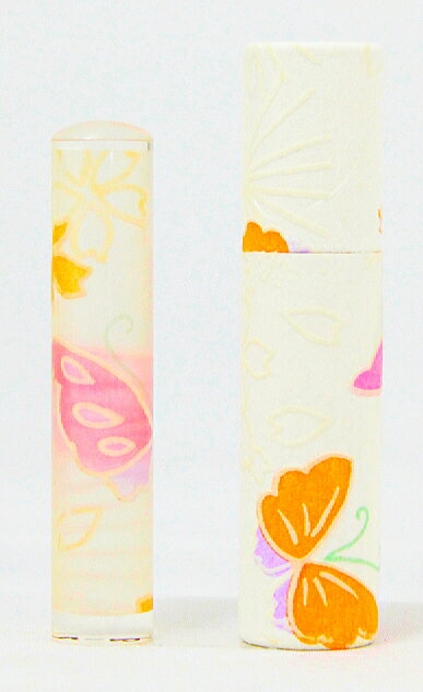 【10％OFFクーポン有】 印鑑・はんこ おしゃれはんこ 和紙柄筒ケースセット 【12.0mm】 個人印鑑 ハンコ いんかん 就職祝い 印鑑セット 送料無料 会社印 ギフト 祝い プレゼント