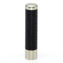 送料無料◆印鑑 はんこ チタン印鑑 銀行印 革張りリザードチタン(黒) 13.5mm [印鑑 作成 銀行印 ハンコ 名前 判子 ギフト プレゼント お祝い 子供...