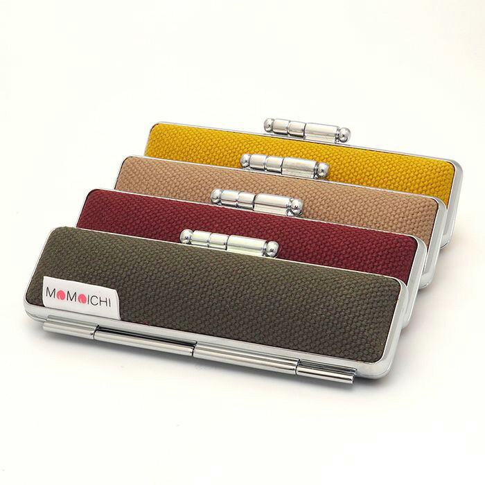 印鑑ケース 帆布ケース 寸胴 13.5-15.0mm用 朱肉付き [おしゃれ はんこケース ハンコケース はんこ入れ ]【メール便配送対応商品】...