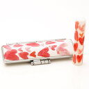 送料無料◆印鑑 はんこ palette(パレット)印鑑 CA-PT-08 印鑑ケースセット(印材:12mm ケース:12mm用) [ハート柄 銀行印 認め印 ハ...