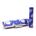 送料無料◆印鑑 はんこ 和ざいく・なごみざいく印鑑 ブルー系 WB-12 うさぎ 印鑑ケースセット(印材:12mm ケース:12mm用) [銀行印 認め印 認印...