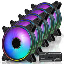 色：RGBスリムファン-5P サイズ：RGBスリムファン EZDIY-FAB 120mm ARGB PCケースファン PWM対応 静音 高性能 アドレサブル RGB 調節機能搭載 ファンハブ付き マザーボード同期 ASUS Aura Syncに対応- 5本1