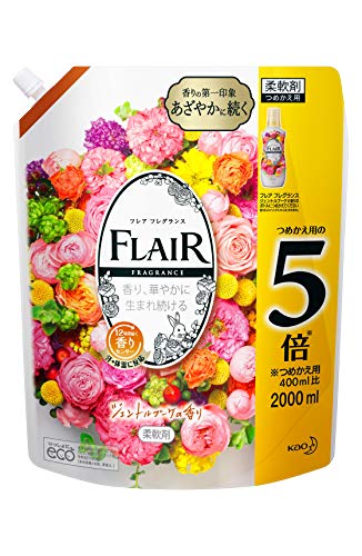 サイズ：2000ml 商品サイズ (幅*奥行*高さ) :25.5*13.9*31.5内容量:2000mlブラント名:フレアフレグランスメーカー名: 花王商品の重量: 2.05kilograms