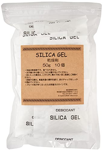 50g*10個入 高砂産業 除湿のミカタ 乾燥剤 シリカゲル 日本製