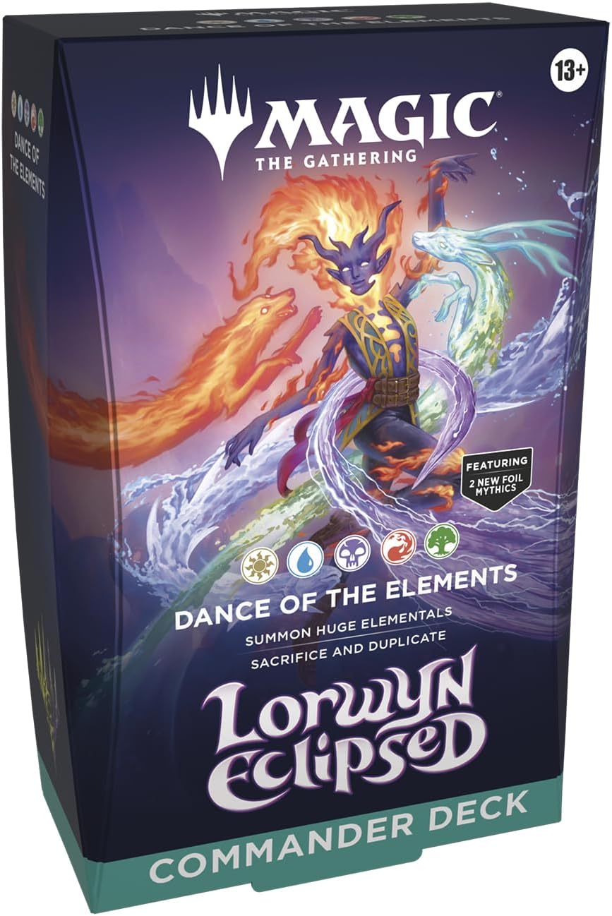 1月発売予定 予約 マジック：ザ・ギャザリング ローウィンの昏明 統率者デッキ 英語版 | エレメンタルの舞踊 MTG トレカ ウィザーズ・オブ・ザ・コースト ECL D50751400