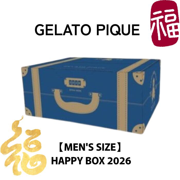 11ȯ ͽ 2026ǯʡ GELATO PIQUE MENS SIZE 顼ȥԥ ԥ HAPPY BOX 롼० ʡ 饤 5å ǥ ԥ  졼  ϥåԡܥå