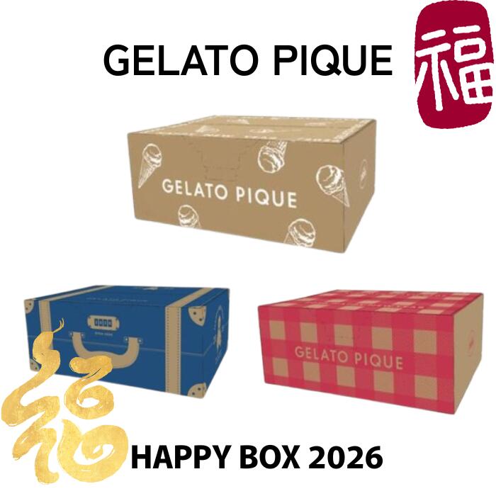 11ȯ ͽ 2026ǯʡ GELATO PIQUE LADY'S SIZE MEN'S SIZE 顼ȥԥ ԥ HAPPY BOX 2026  롼० ʡ 饤 5å ǥ ԥ  졼  ϥåԡܥå