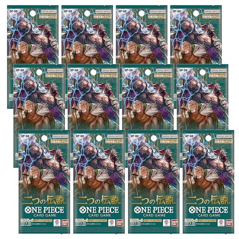 6パック 12パック 18パック セット 新品未開封 ONE PIECE カードゲーム 二つの伝説 OP-08 BOX ワンピース