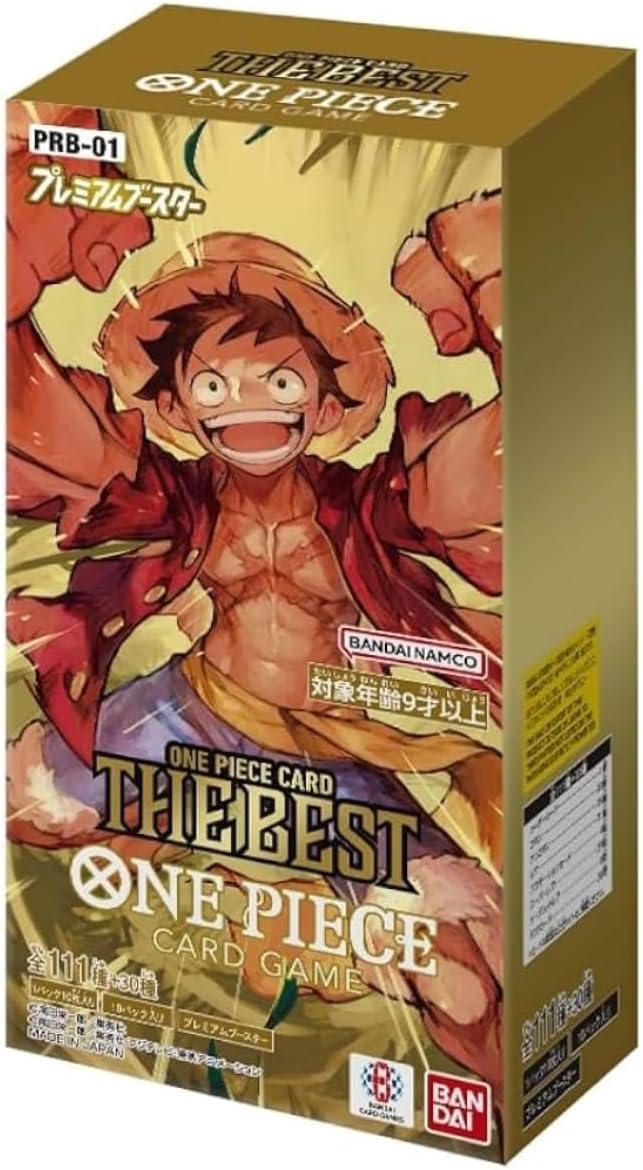 THE BEST PRB-01 BOX BANDAI ワンピース カードゲーム プレミアムブースター ONE PIECE CARD バンダイ ザベスト ザ・ベスト