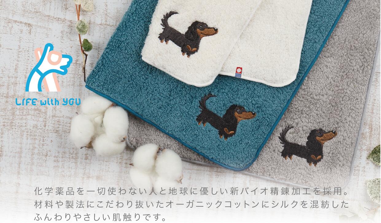 泉州リサイカラー タオルハンカチ2P 22458004 [▲][AS]