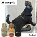 P20倍 Snow peak スノーピーク ドッグ パーカー ロゴ アウトドア キャンプ ペットウェア キャンプ用品 Tシャツ 防虫 虫除け 犬用 ドッグウェア...