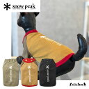 P20倍 Snow peak スノーピーク ドッグ プルオーバー ロゴ アウトドア キャンプ ペットウェア キャンプ用品 Tシャツ 防虫 虫除け 犬用 ドッグウ...