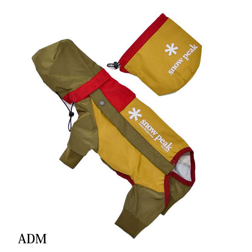 【Snow Peak】Dog Rain Jacket　スノーピークドッグレインジャケット 翌日出荷 2