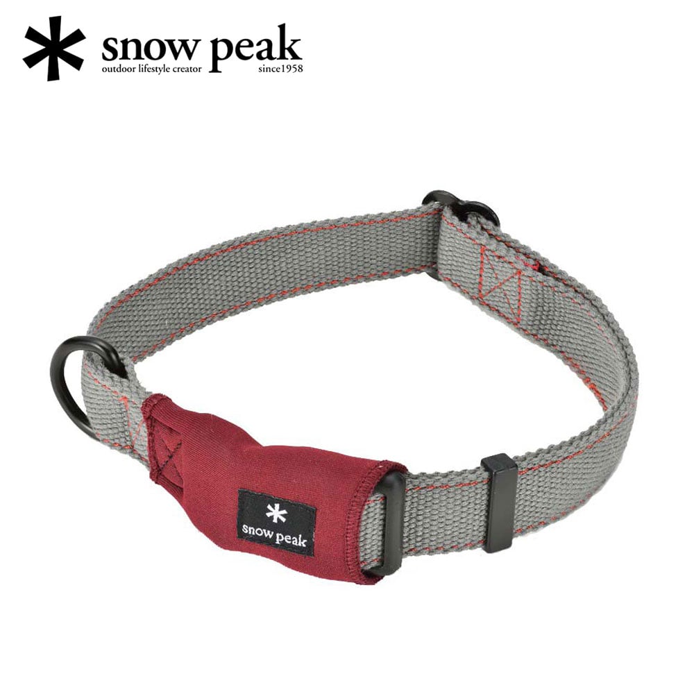 【Snow Peak】スノーピーク ソフトカラー ドッグカラー 首輪 愛犬用 アウトドア お散歩大好き 一緒にお..