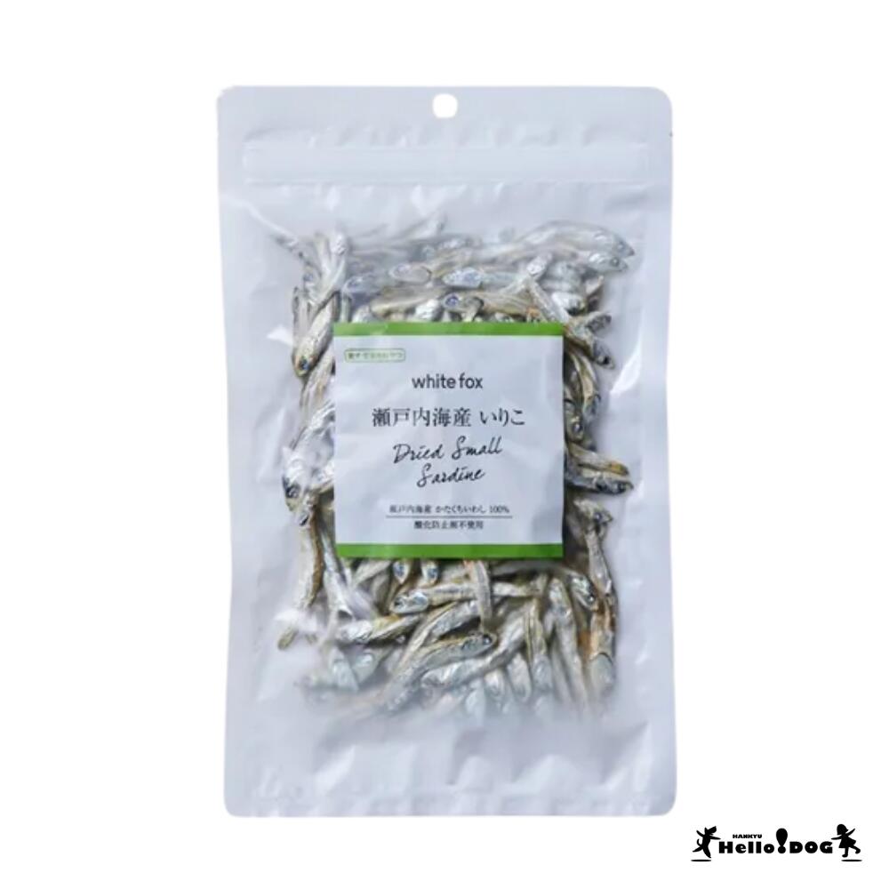 Rakuten - 【ホワイトフォックス】 瀬戸内海産 いりこ 80g ｜ 翌日出荷 国産 無添加 おやつ 犬 いぬ 犬用 猫 ネコ 猫用 ドッグフード キャットフード トッピング