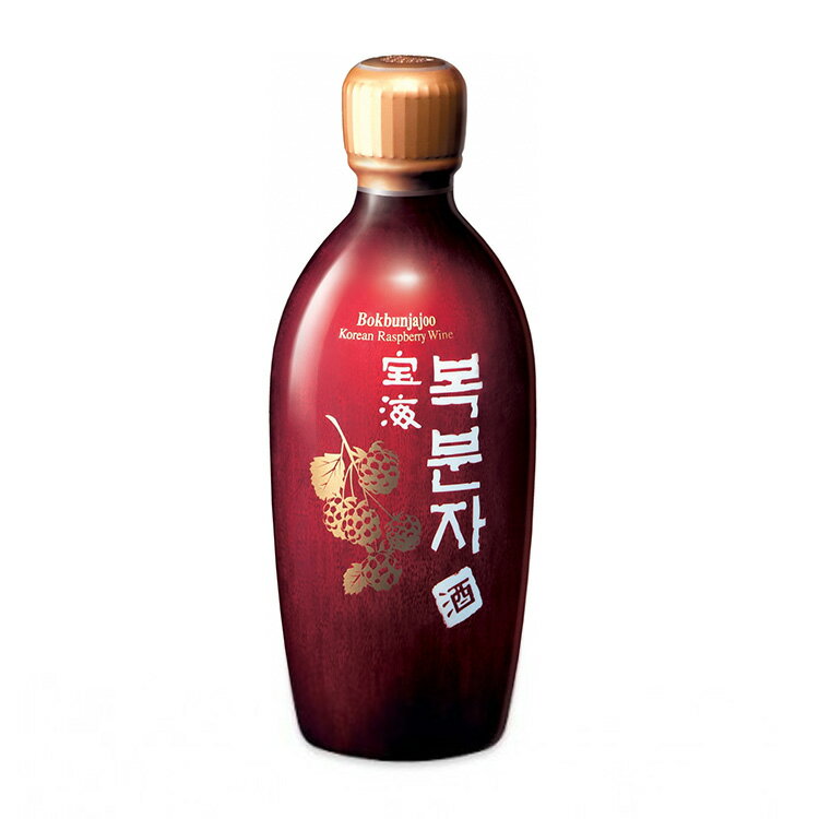 [宝海] 覆盆子(クマイチゴ/ボクブンジャ）酒 375ml ALC.14%