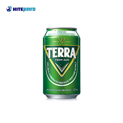 【HITEJINRO】TERRA ビール テラビール（缶） 350ml（ ALC.4.5%）