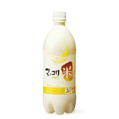 【麹醇堂(クッスンダン)】 米マッコリ バナナ味　お酒　750ml/ALC.4%