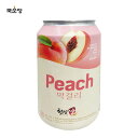 【麹醇堂(クッスンダン)】 ピーチマッコリ 350ml (缶) ALC.3%