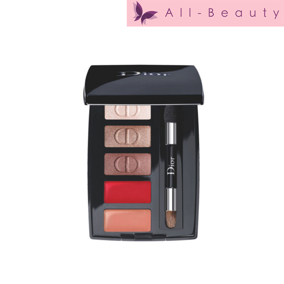 【DIOR】ミニパレット MINI PALETTE COUTRE COLOURS EYES&LIPS ノベルティ 化粧品 コスメ ミニサイズ アイシャドウ アイメイク リップ 口紅