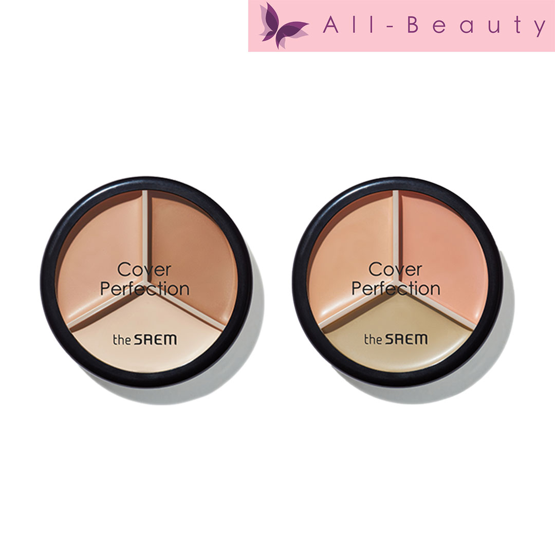 カバーパーフェクショントリプルポットコンシーラー Cover Perfection Triple Pot Concealer 韓国 コスメ ザセム プチプラ シミ クマ ニキビ跡 そばかす 肌トラブルカバー