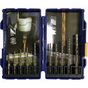 IRWIN(アーウィン) IR91000KIT ステンレス用六角軸ドリルビット10本セット 2.0 - 6.0mm 作業工具