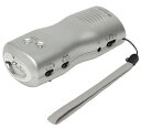 IRIS 手回し充電ラジオライト≪JTL-23≫ 災害用品 停電時に大活躍【携帯電話・スマートフォンと各種iPhoneの充電が電源いらずで充電可能】AM/FMラ...