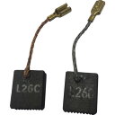富士製砥 カーボンブラシ 1セット(2個入)KD-10 HDC-100Type2用部品(型番1000420用)(品番:2825368003)