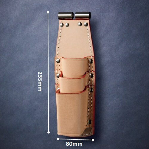 ニックス(KNICKS) TIT-303PDX ［チタンプレート補強入り］ チェーン式親子3段ペンチホルダー TITプレー..