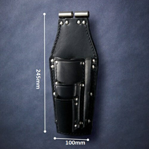 ニックス(KNICKS) TITB-302PDX ［チタンプレート補強入り］ チェーン式ペンチ・ドライバーホルダー TIT..