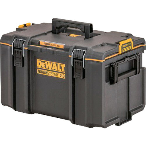 デウォルト(DEWALT) DWST83342-1 タフシステム2.0 DS400（1-70-323後継品） 電動工具の保管 大容量 工具入れ 工具箱 コンテナボックス ツールケース DIY