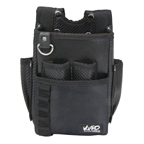 SK11 黒 腰袋2段 SKC2-3BK ブラック 作業工具 接着・接合工具・その他 工具差し 腰袋 工具袋 道具袋 藤..