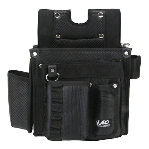 SK11 黒 仮枠釘袋 SKC2-6BK ブラック 作業工具 接着・接合工具・その他 工具差し 腰袋 工具袋 道具袋 ..