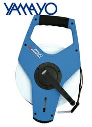 ヤマヨ 巻尺 NR50X 3Xスチロン50m(yamayo サンエックススチロン ナイロンコート鋼製巻尺 メジャー 1mm目盛 1ミリ 50メートル 水に強い ...