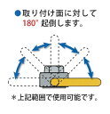 マーテック フレノ・リンクボルト A型 A-24 強力コンパクトタイプ 荷重3.7t 標準タイプ アイボルト 安全 吊具 3